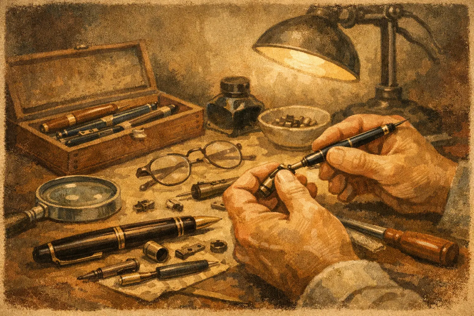 Can Old Fountain Pens Be Repaired? A Specialist View