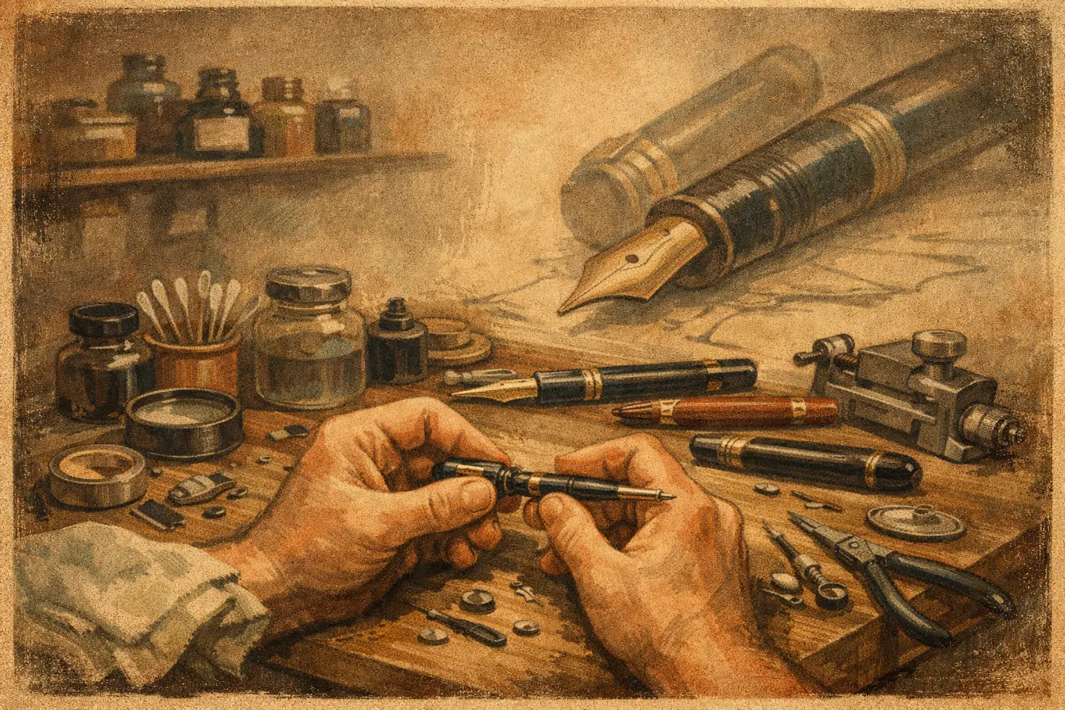 How to Learn Fountain Pen Restoration