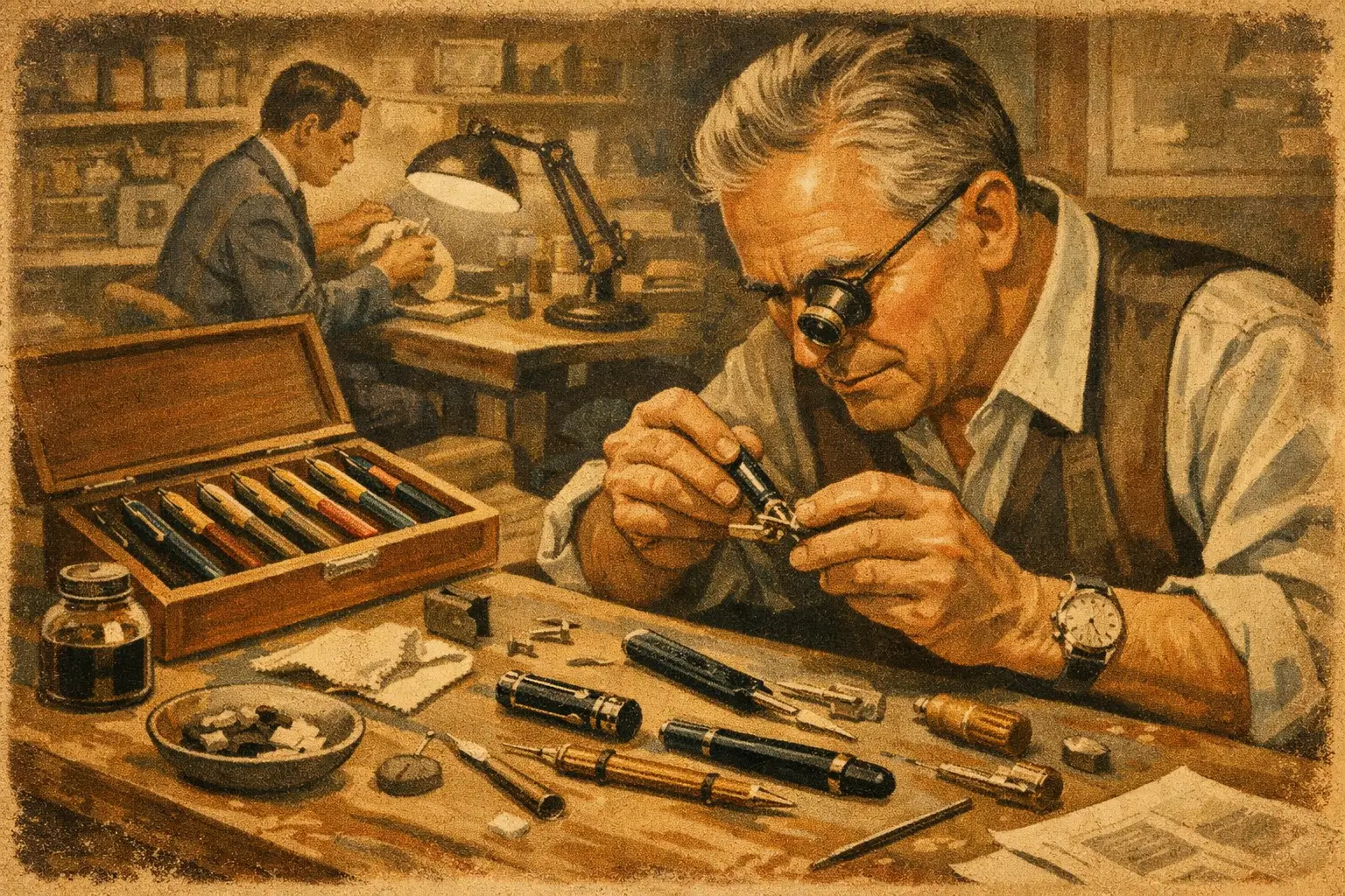 What a Vintage Pen Restoration Service Does