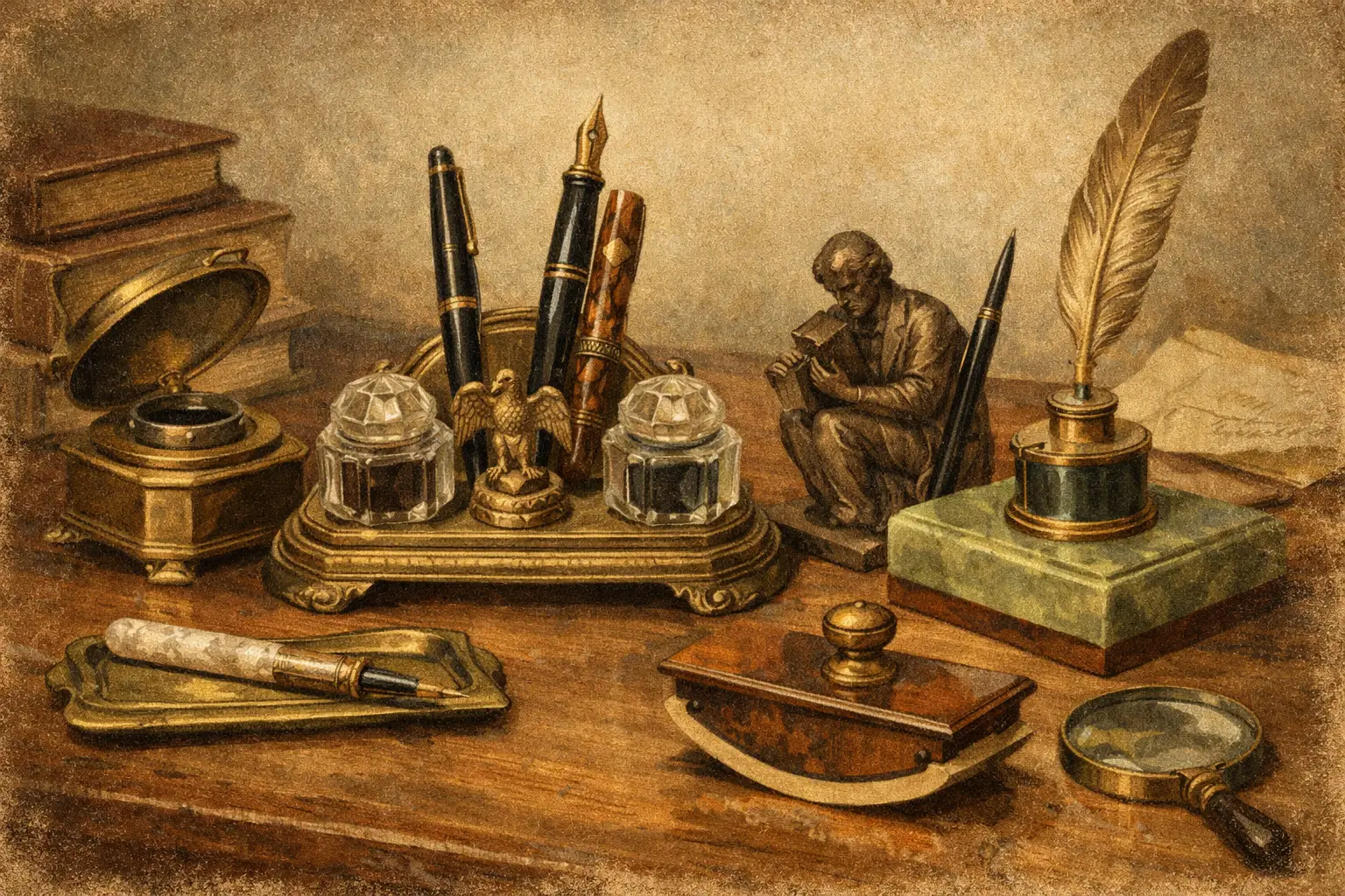 Antique Pen Stands Worth Buying