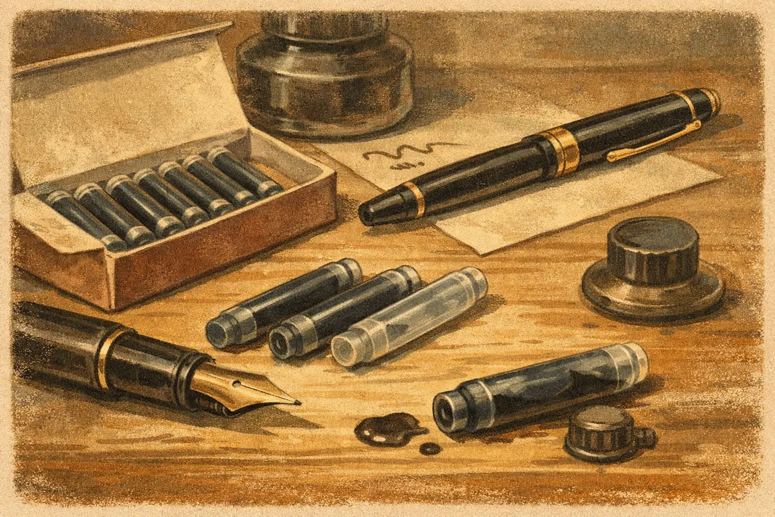 Fountain Pen Cartridges Explained Clearly