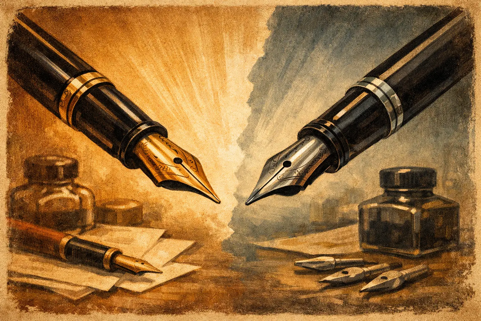 Gold Nib Versus Steel Nib - Which Suits You?