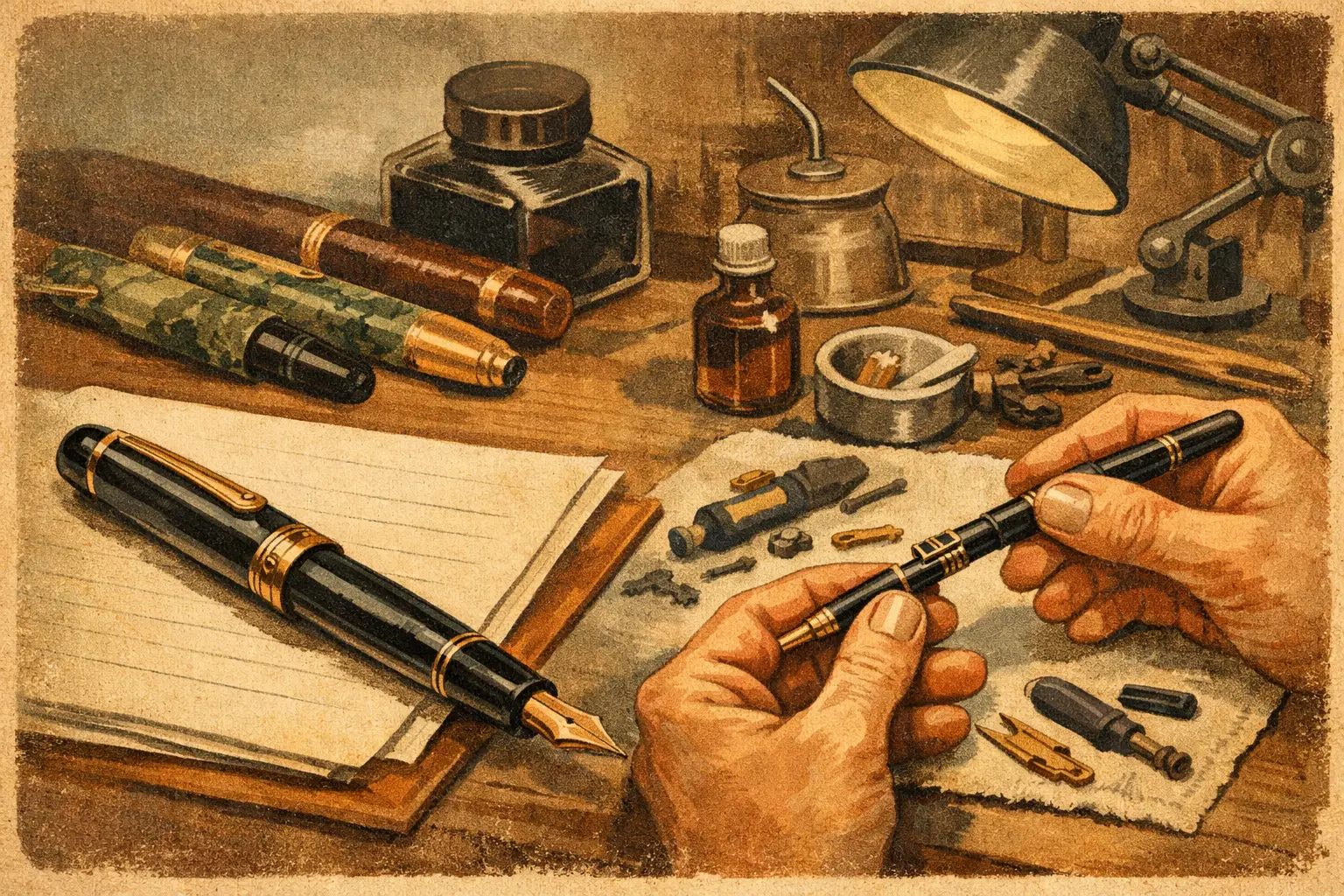 Do Vintage Pens Need Servicing Before Use?