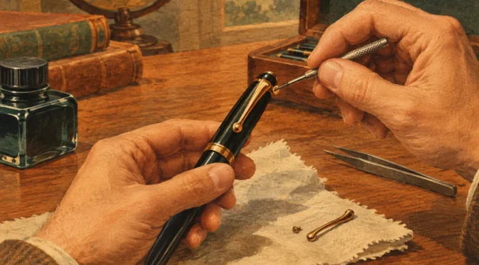 How to Repair a Loose Pen Clip on Vintage Pens