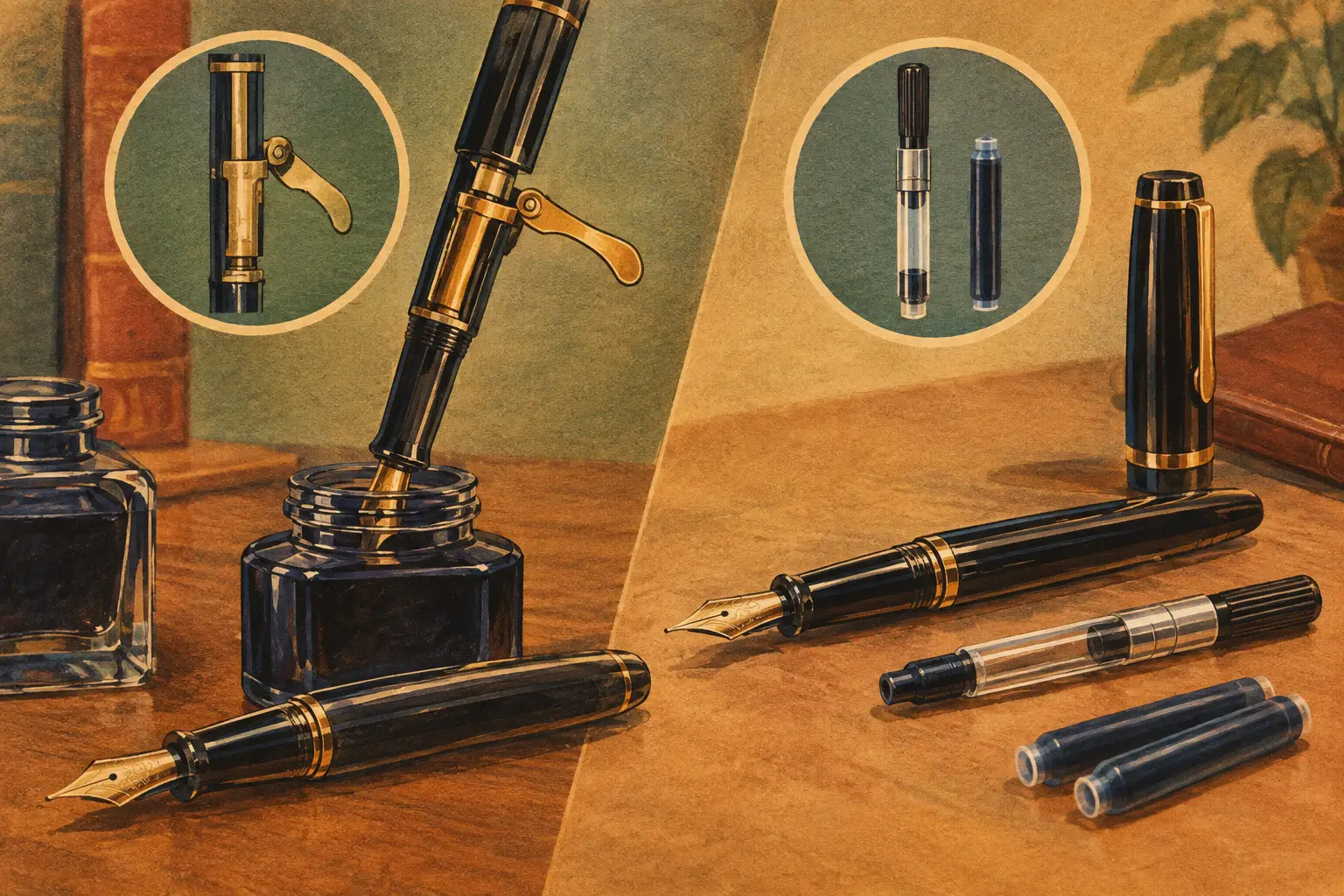 Lever Filler Versus Cartridge Converter Pens