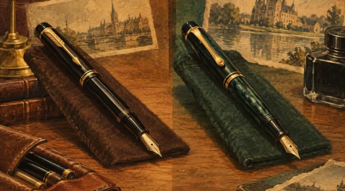 Parker versus Pelikan for Vintage Pen Collectors